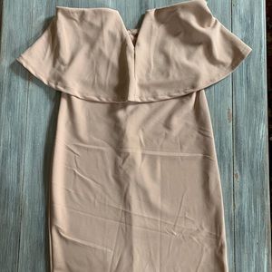 Strapless Bodycon dress